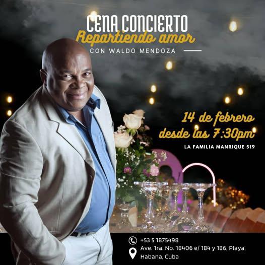 Cena concierto con Waldo Mendoza