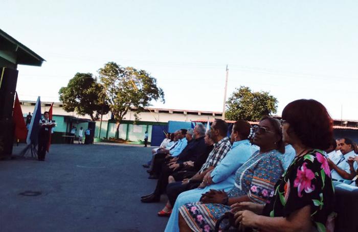 Acto por el Día del Trabajador de la Aviación Civil de Cuba