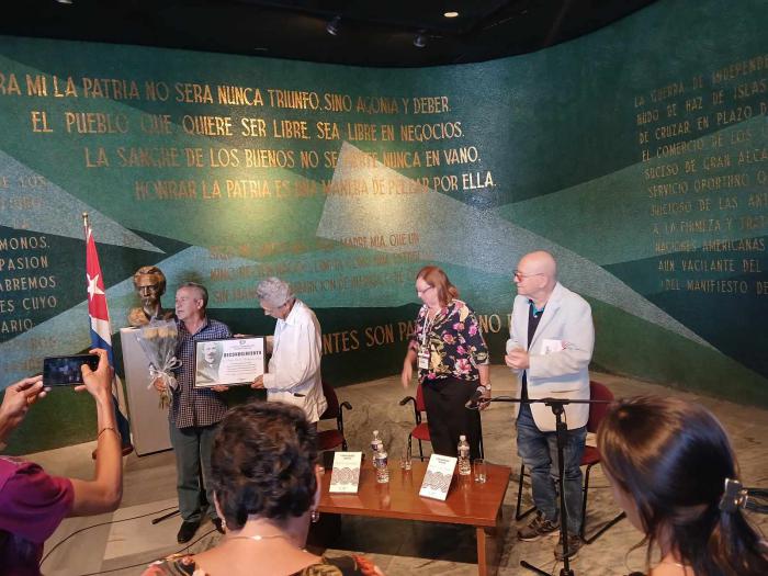 Homenaje al Maestro de Juventudes, el historiador y martiano, Pedro Pablo Rodríguez López