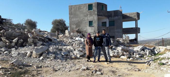 Destrucción en Palestina causada por la guerra 