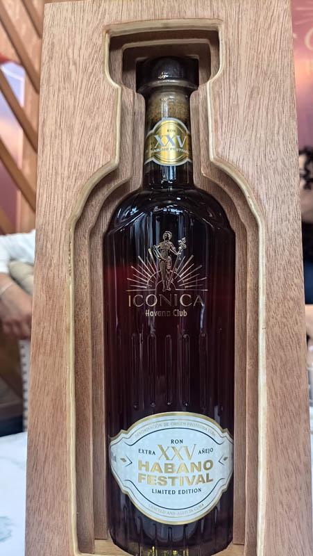 Ron extra añejo Havana Club Icónica XXV Habano Festival