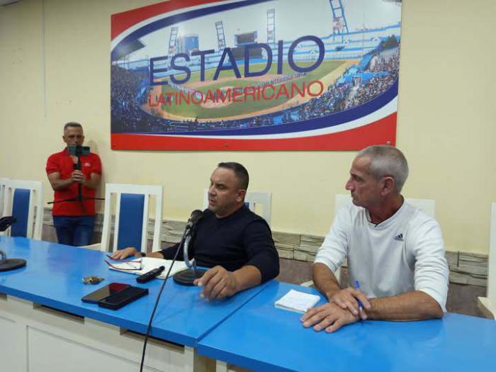 Conferencia de prensa sobre Liga élite del béisbol cubano