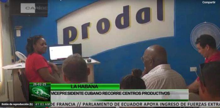 Recorre Valdés Mesa empresa Prodal
