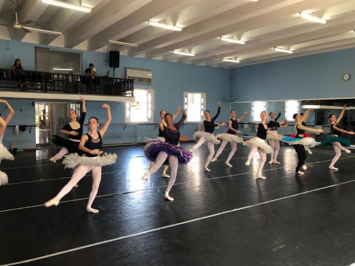 Bailarinas del Ballet Nacional de Cuba