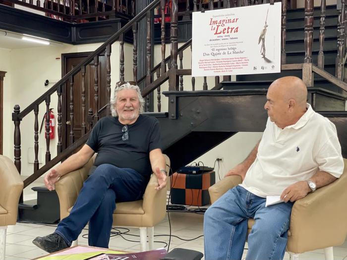 José Villa Soberón en tertulia de Ciro Bianchi