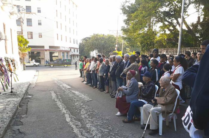 Acto por el 13 de marzo en la Habana
