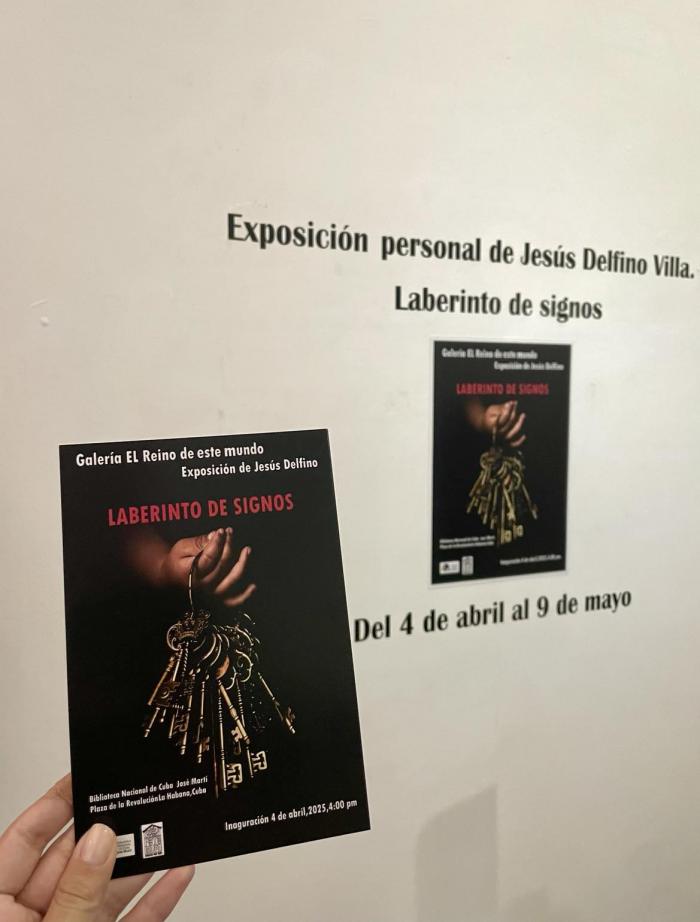 Exposición Laberinto de signos en la Biblioteca Nacional