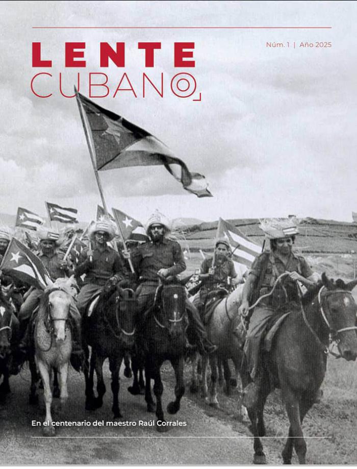 Portada de la revista “Lente Cubano”