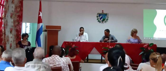 Sesión de Asamblea Municipal del Poder Popular del Cotorro