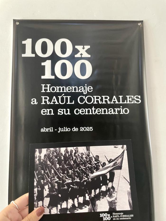 Este 21 de abril la Casa de las Américas acogió la exposición “100x100. Homenaje a Raúl Corrales en su centenario”.