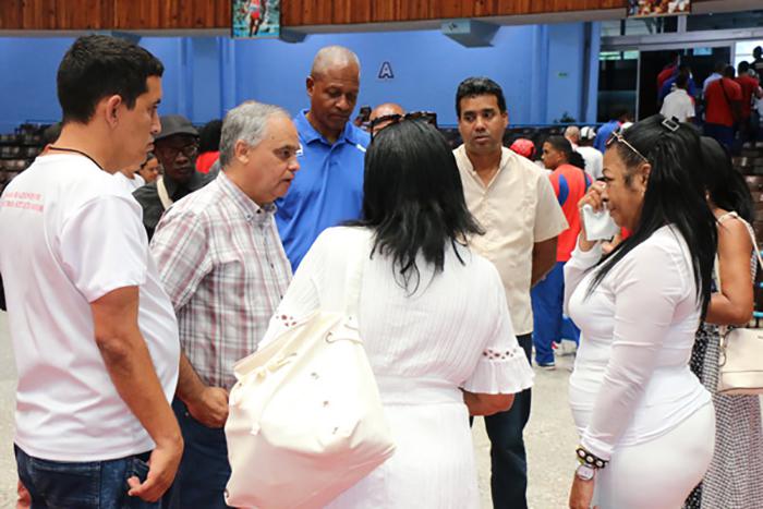 Honras fúnebres de Sarbelio Fuentes, entrenador de boxeo