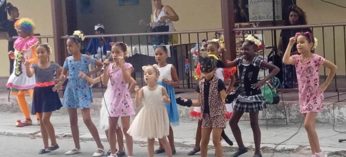 Fiesta de las flores, en Santa María del Rosario