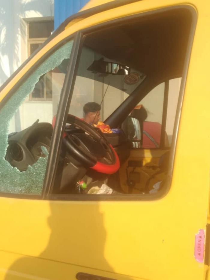 Actos vandálicos en el transporte público
