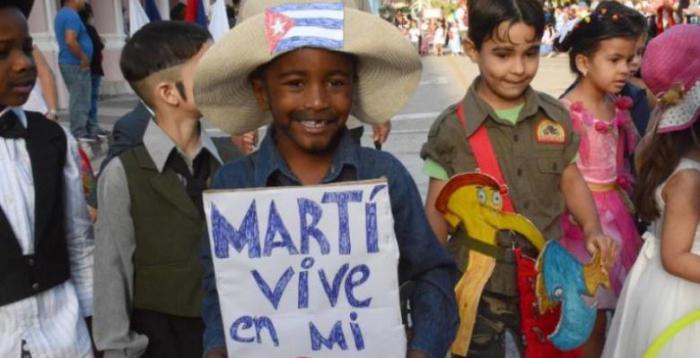 Martí y los niños