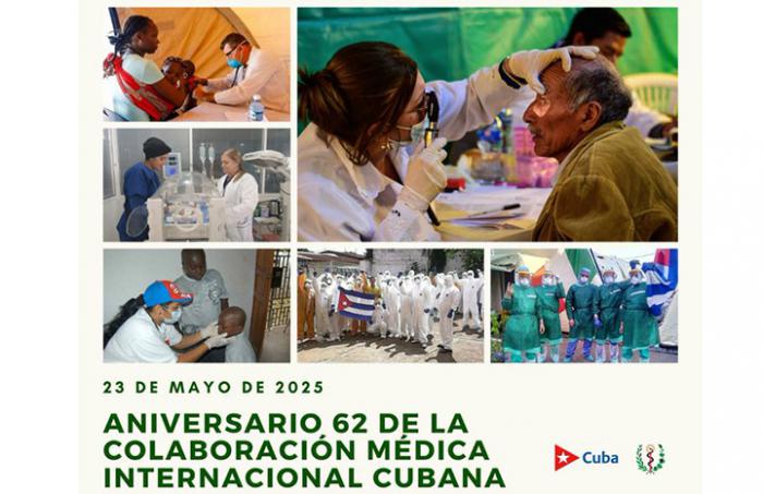 Conmemora Cuba 62 años de solidaridad médica 