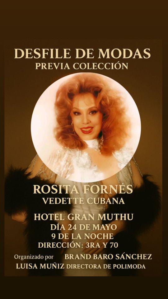 Desfile de Modas Rosita Fornés