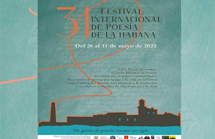 Inicia en La Habana XXXI Festival Internacional de Poesía
