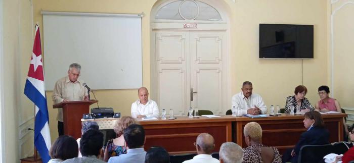Participantes en el XIV Encuentro Internacional de Derecho Internacional