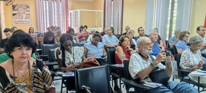 Participantes en el seminario.
