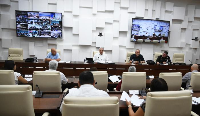Reunión de la Presidencia de Cuba