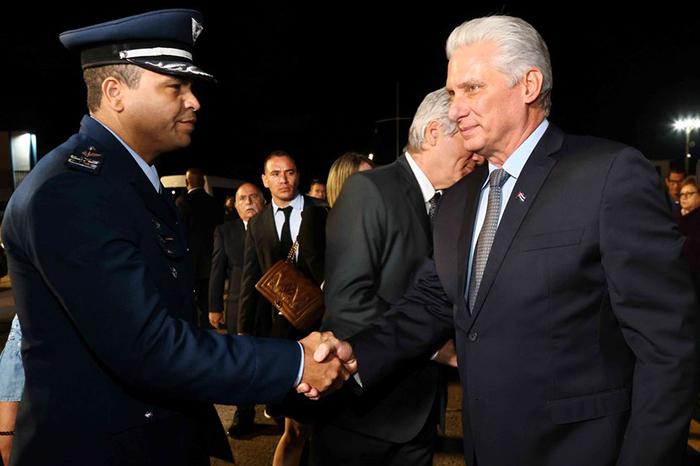 Díaz-Canel en Brasil para Cumbre de los BRICS