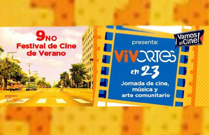 Vivarte en 23, una propuesta de cine en verano