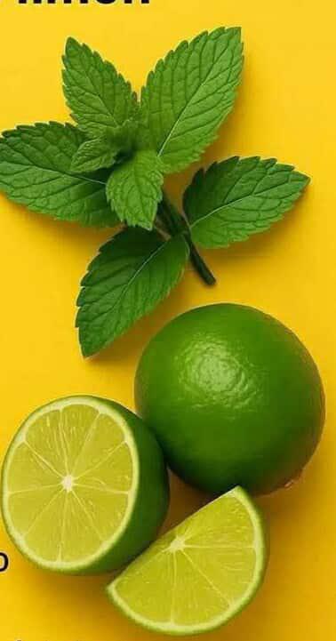 Hierbabuena con limón