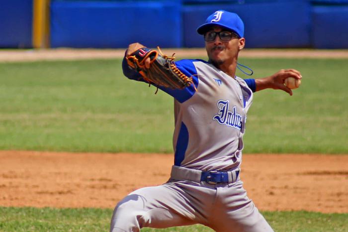 Jugador de Industriales en Serie Nacional sub 23 de Béisbol