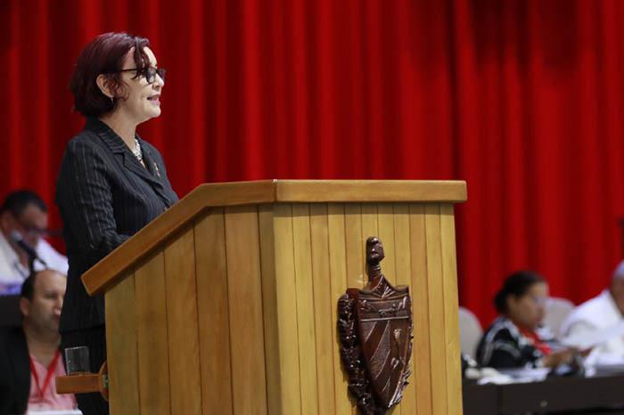 Tamara Válido Benítez, presidenta de la comisión permanente de trabajo de Atención a los Servicios de la ANPP