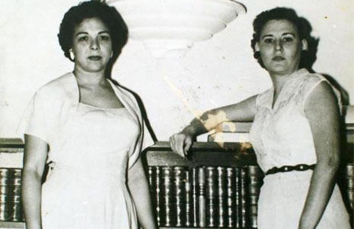 Melba Hernández y Haydee Santamaría