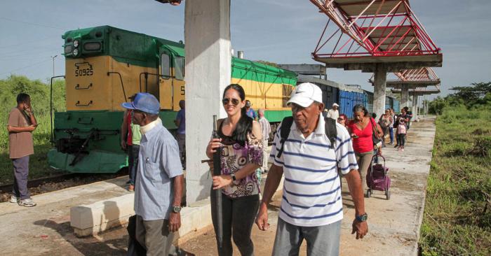 Tren a Expocuba