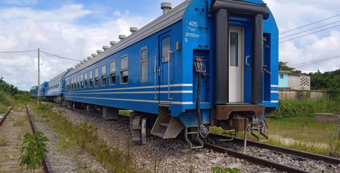 Descarrilamiento en Matanzas de tren ruta Guantánamo-Habana
