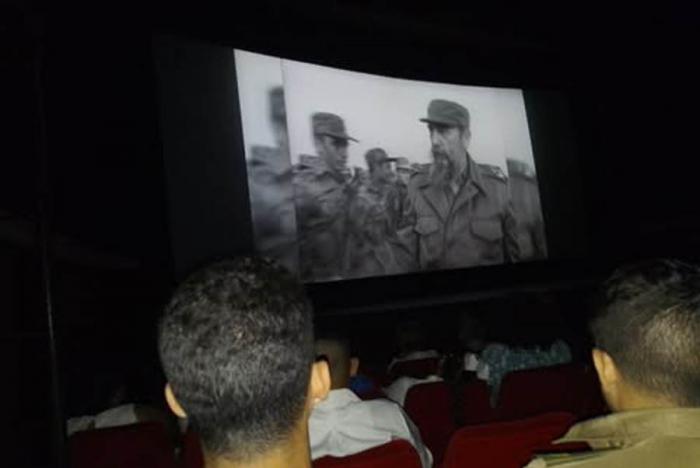 Homenaje de la Asociación de Combatientes de la Revolución Cubana a Fidel