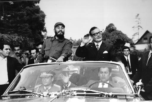 Visita de Fidel a Chile