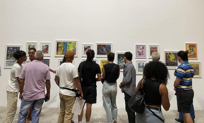 A 40 años de “Vampiros en La Habana” se exhibe parte de la obra de Padrón dedicada a este filme.