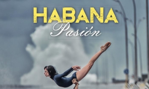 Parte de la portada del libro Habana Pasión.