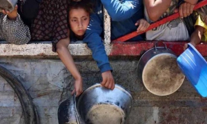Hambruna en Gaza