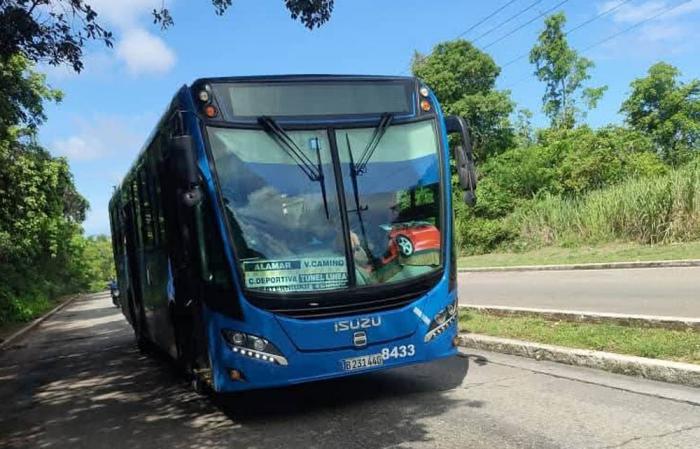 Guaguas recuperadas en La Habana