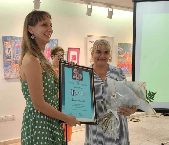 Homenaje a la bailarina Sadaise Arencibia en la UNEAC