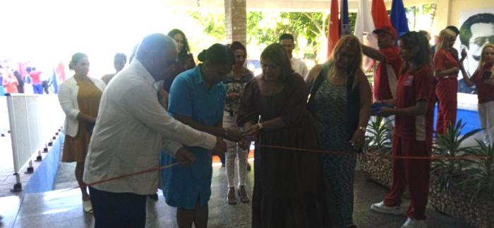 Inauguración ESPA Dr. Fermín Valdés Domínguez, en Cotorro