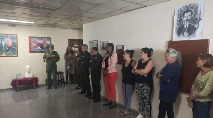 Constituyen Club Juvenil Martiano en la Dirección de Criminalistica