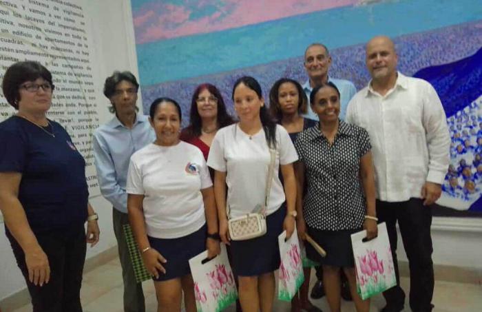 Gerardo Hernández Nordelo reconoció al museo 28 de Septiembre