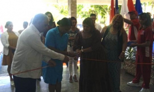Inauguración ESPA Dr. Fermín Valdés Domínguez, en Cotorro