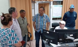 Autoridades de La Habana visitan Empresa Eléctrica