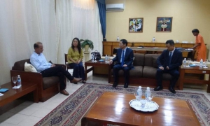 Delegación de la Universidad de Medicina Tradicional China de Henan visita Universidad de Ciencias Médicas de La Habana