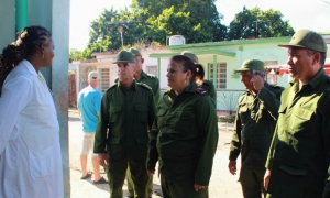 Ejercicio defensivo territorial en Boyeros