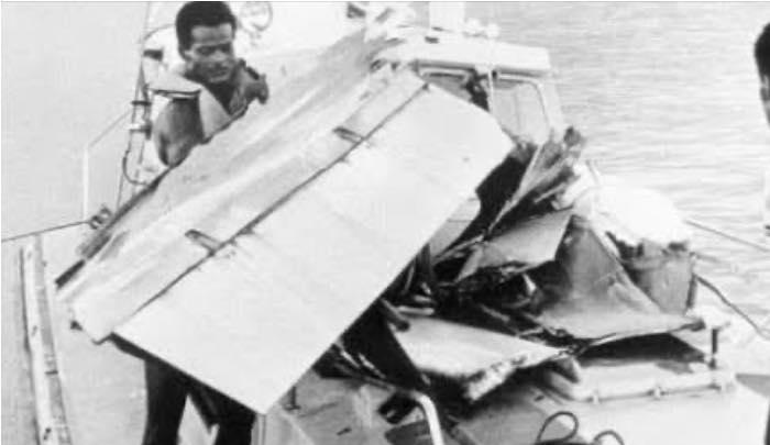 Recuperan parte de avión que explotó en Barbados