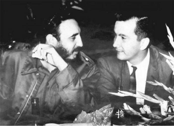 Fidel Castro y Armando Hart