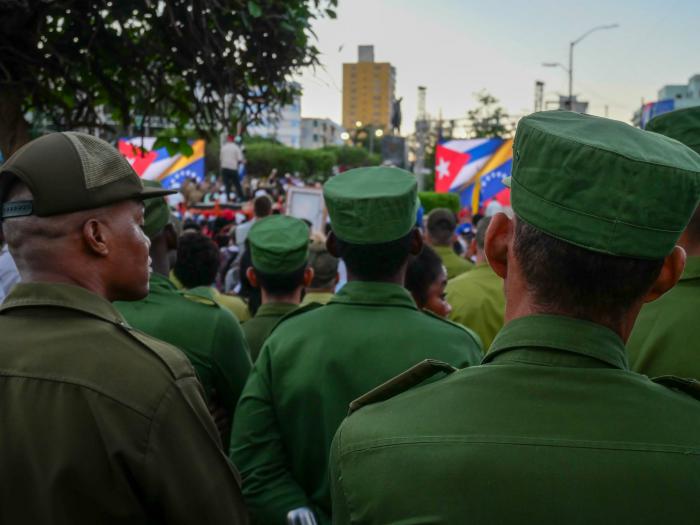 Manifestación de apoyo a Venezuela