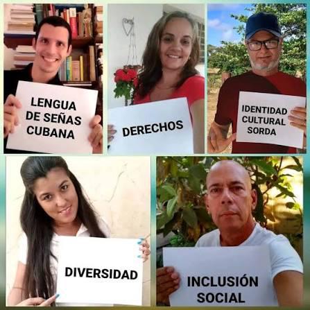 Instructores de Lenguaje de Señas cubanas